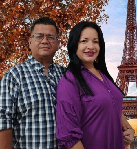 Birzabith Brito y Jose Martinez. 